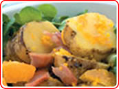 Maori Potato, Bacon & Watercress Salad